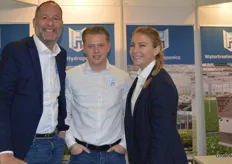 Last minute, they decided to go after all: Industrial Product Solutions with Gert-Jan Mulder, Max Robbemont and Melissa de Boer. It was one of the horticultural technology companies in the new Hall 3.1.